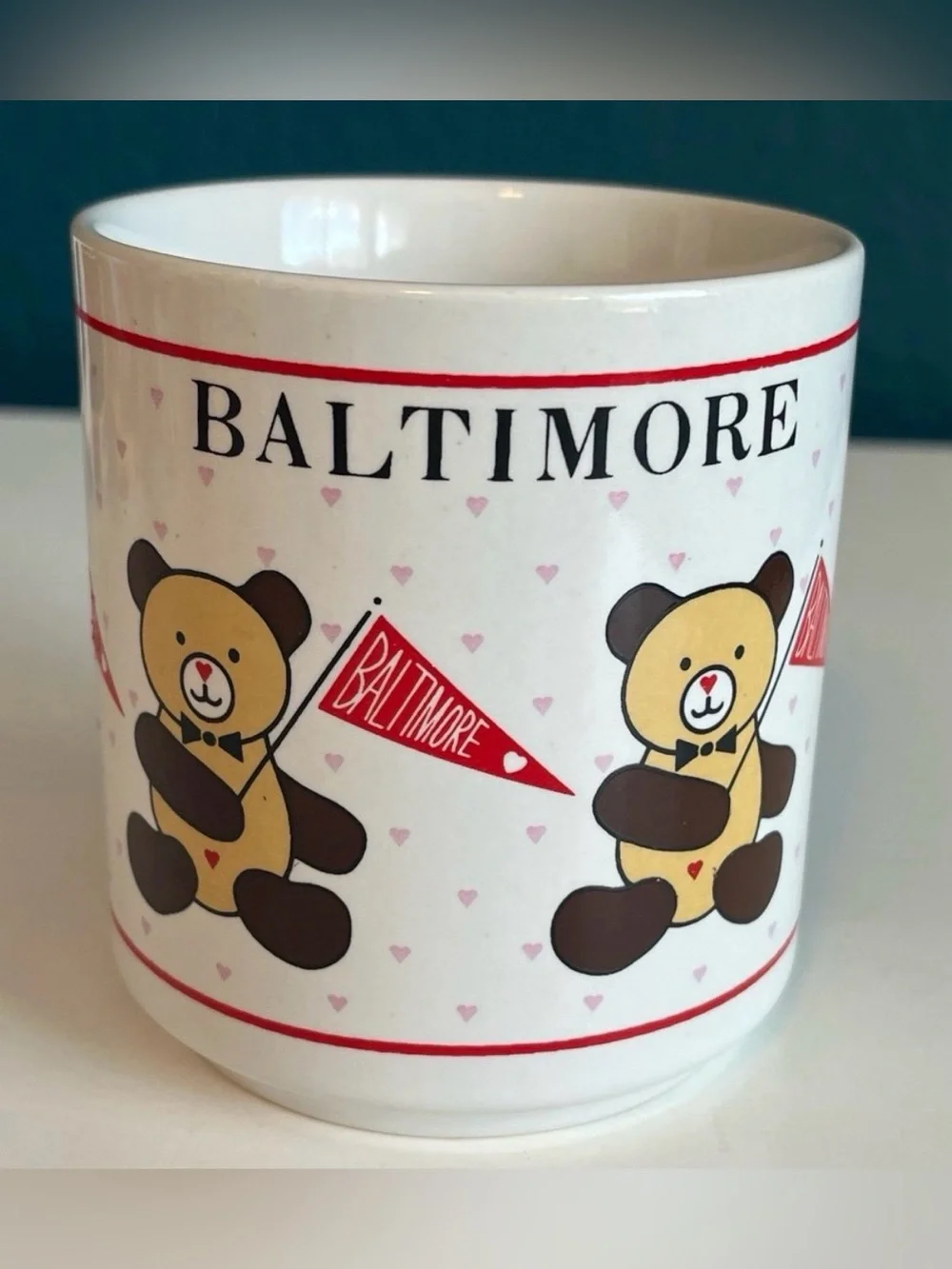 Vintage 80’s Mugs Kids Retro 1980s Host International 5 total